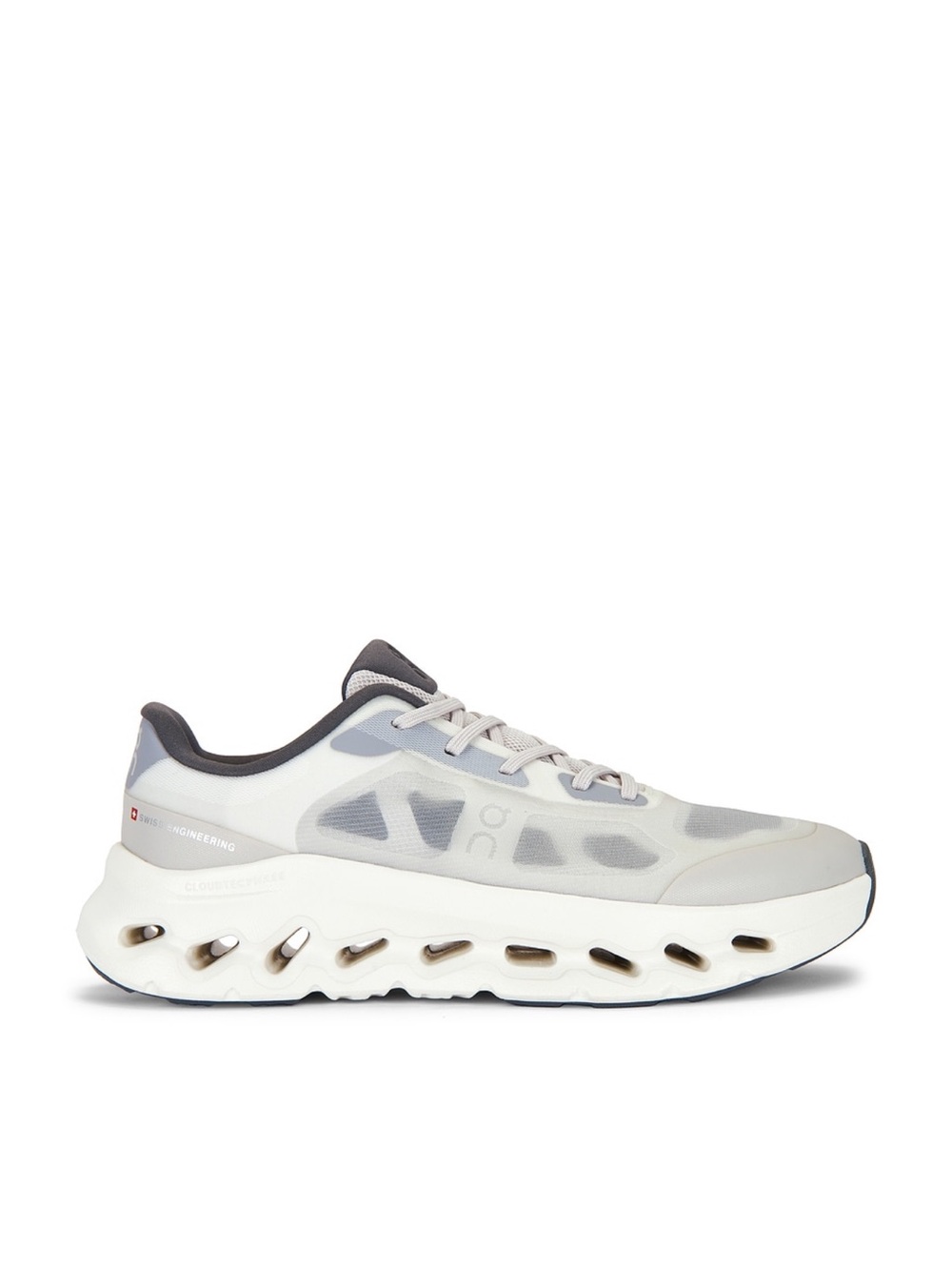 On Running Cloudnova Men's Sneakers in White and Gray